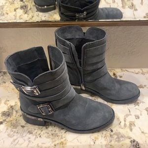 Women’s Vince Camuto Webey Moto Suede Booties